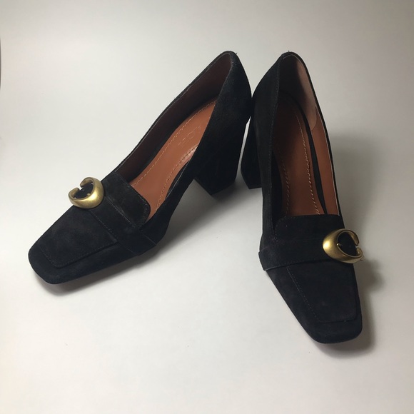 coach jade signature loafers